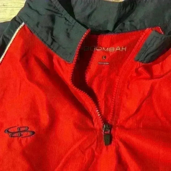 Boombah half zip jacket‎ men’s size m LG - Picture 4 of 6
